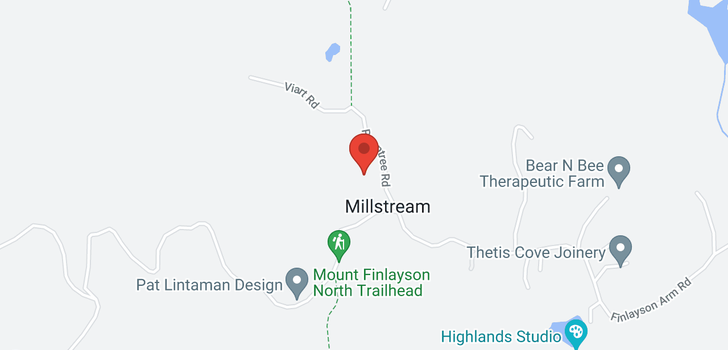 map of 912 Finlayson Arm Rd